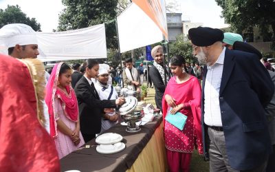 GGNIMT Students Host “Punjabi Tadka” Food Festival